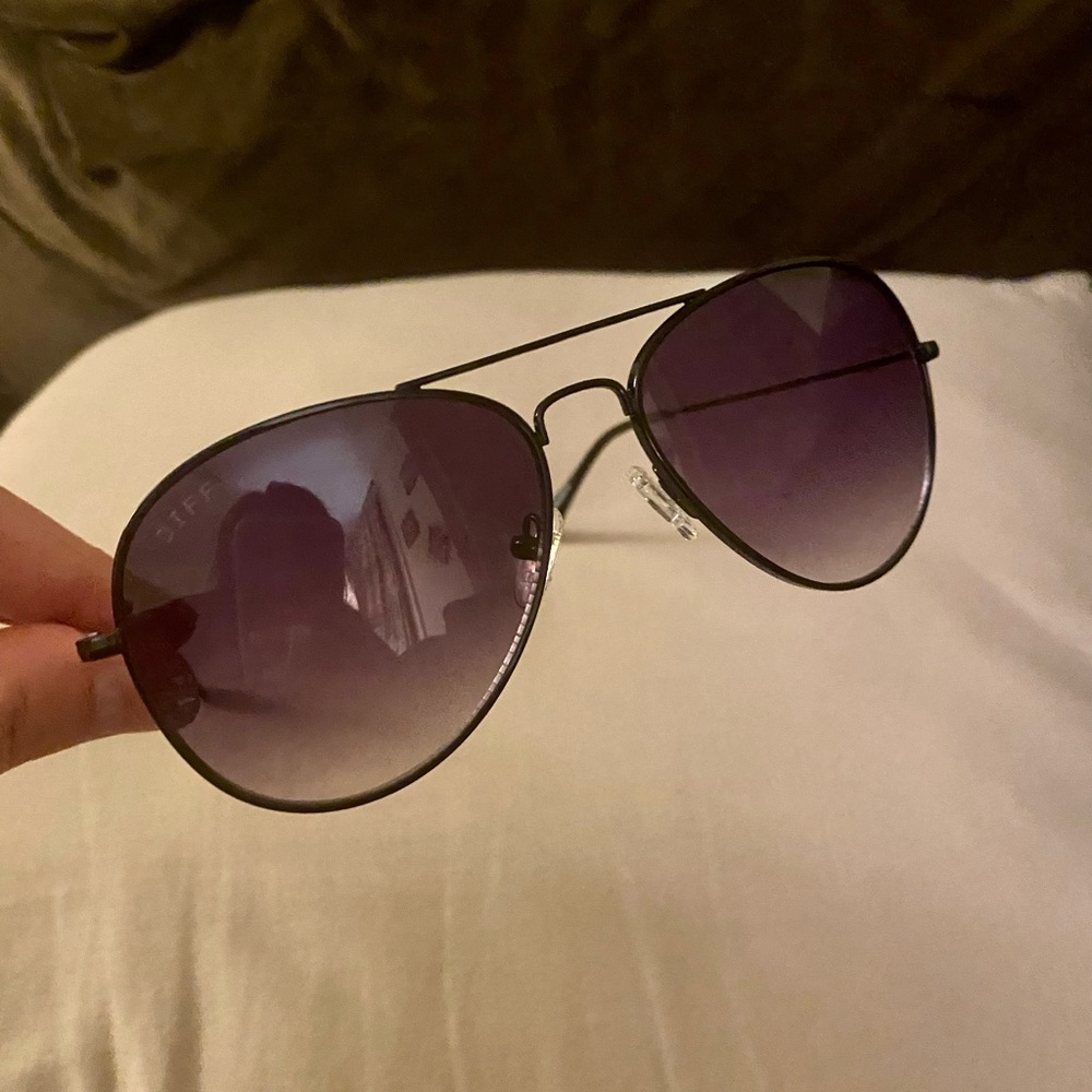Diff aviator sunglasses